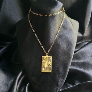 The Tower Tarot Necklace